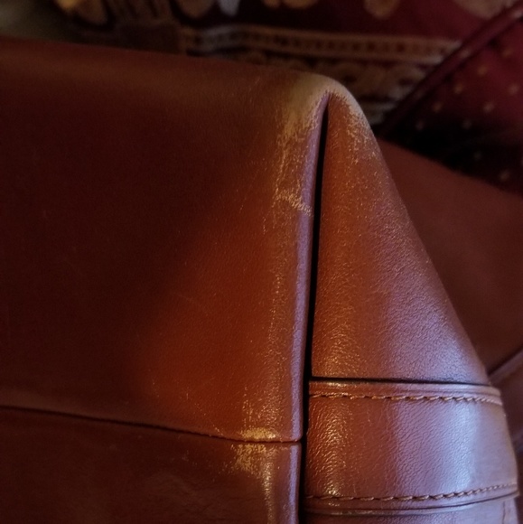 Tobacco Brown Coach Purse - Picture 4 of 10